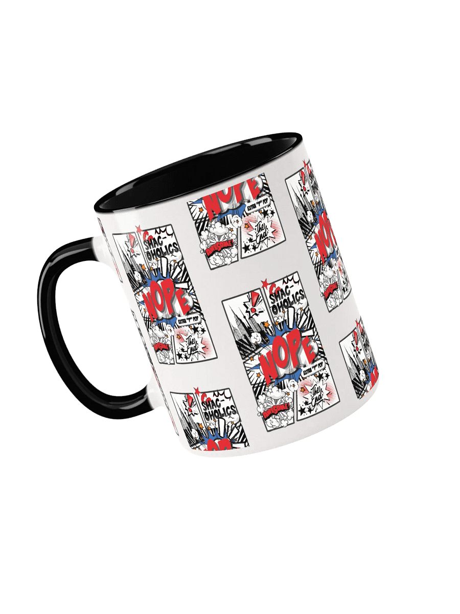 Shac-oholics Comic Blast Mug - Red 