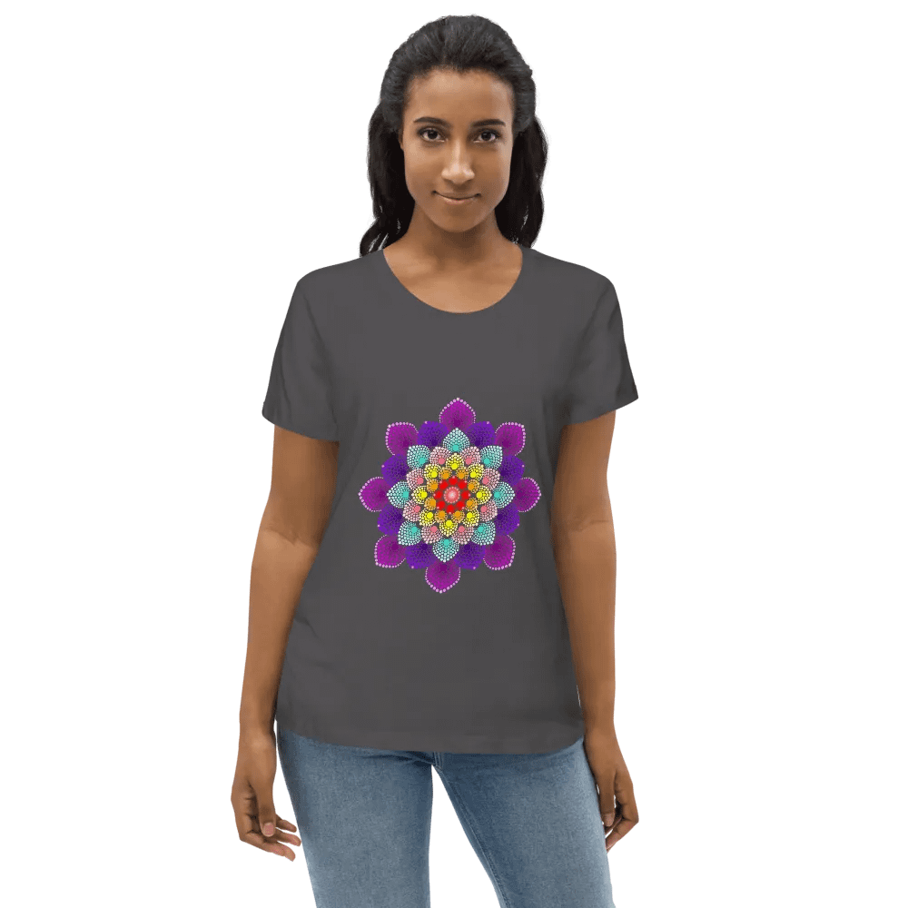Colorful Dot Mandala Eco T-Shirt product image (7)