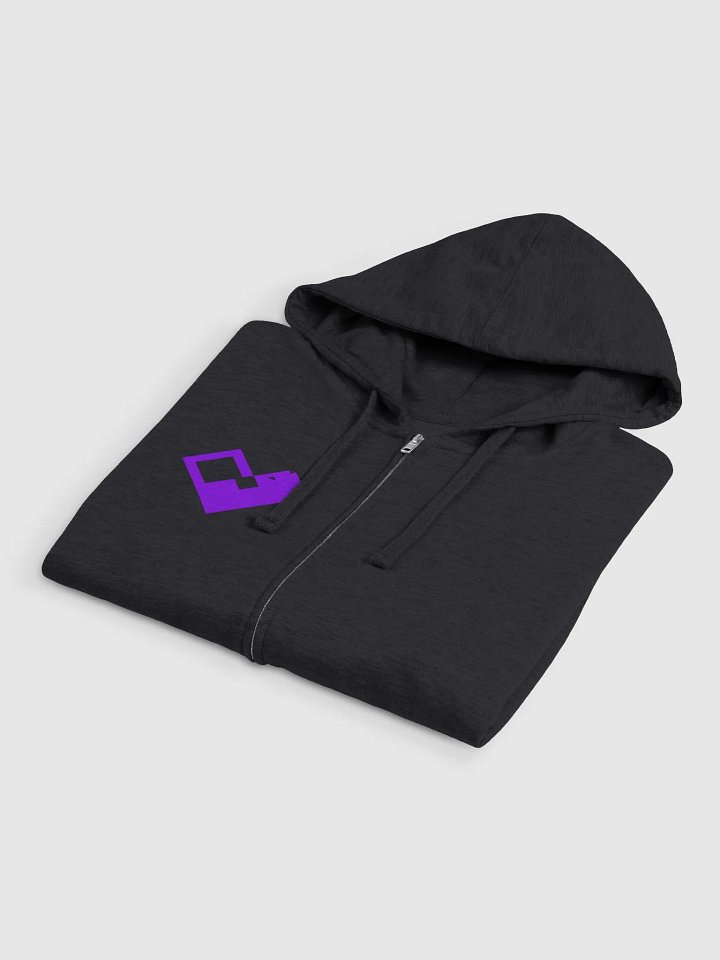 Felis Logo Purple Zip Up Hoodie product image (2)