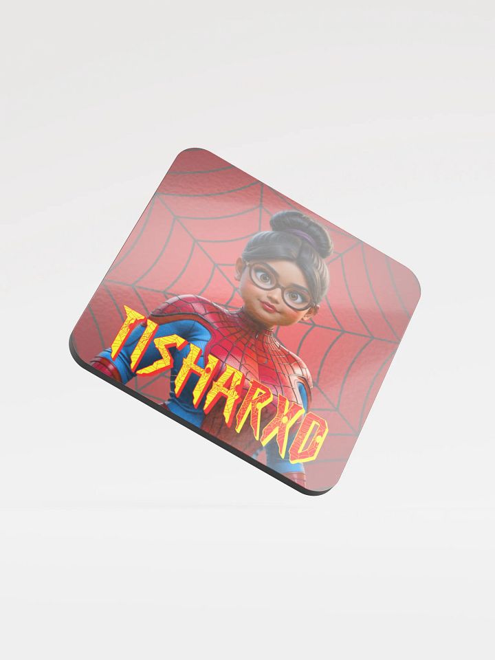 TishaRXO Spider-Girl Glossed Cork Coaster product image (1)