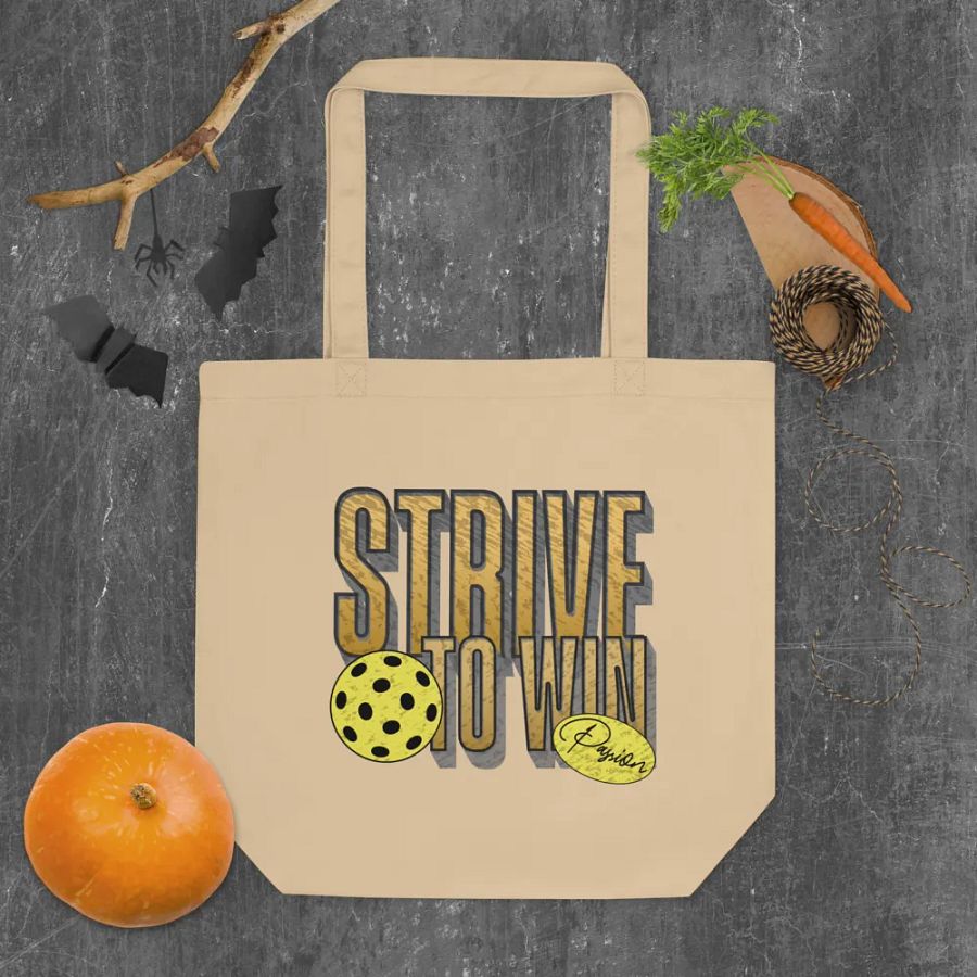 Strive To Win Pickleball Passion & Purpose Tote Bag product image (4)