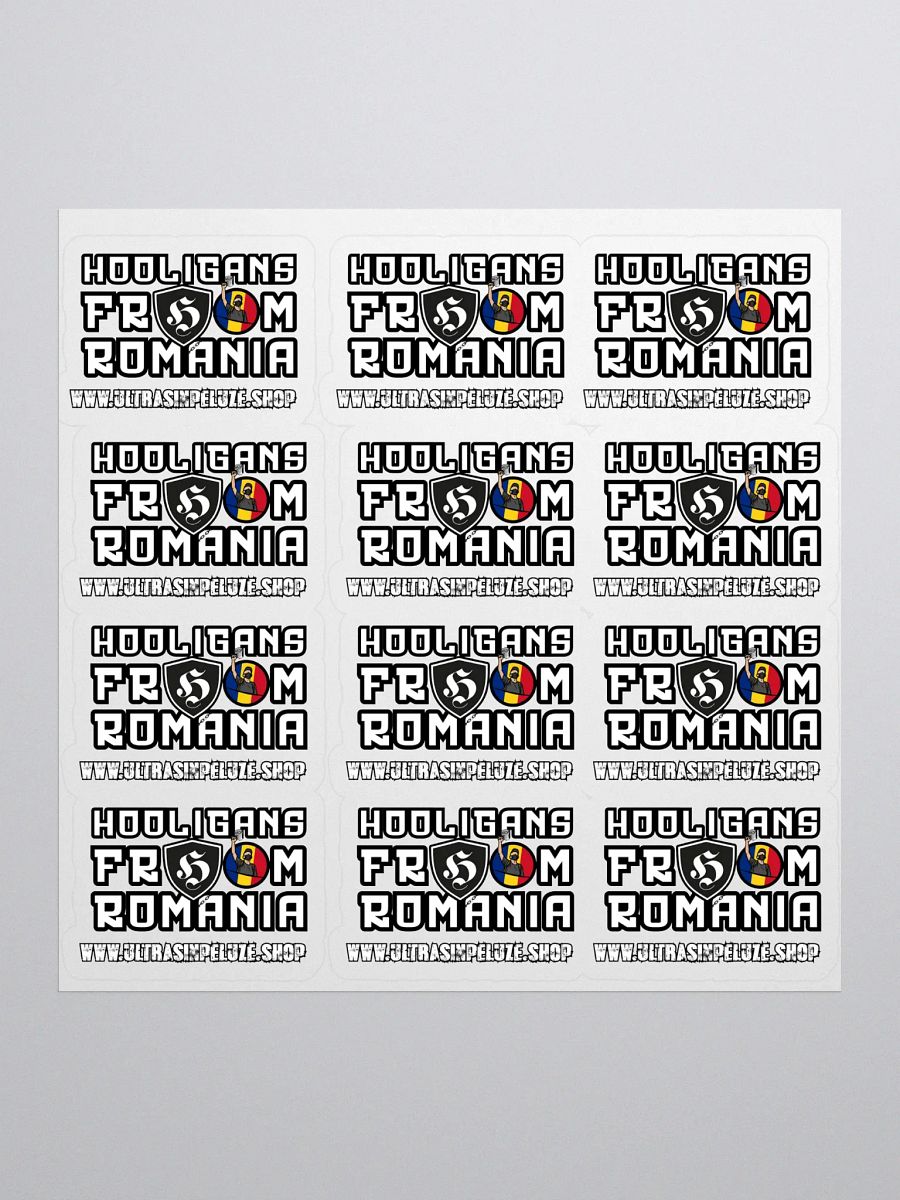 Set 12 stickere Hooligans From Romania product image (1)