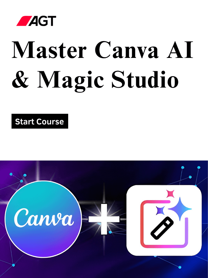 Master Canva AI & Magic Studio: Design Faster and Better product image (1)
