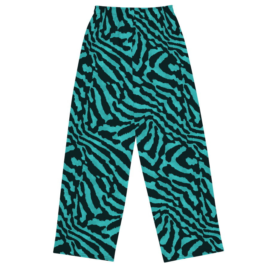 Teal Zebra Pants product image (2)