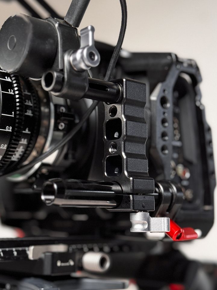 Gimbal FIZ Riser (BLACK) for DJI RS2, RS3, RS4 product image (2)