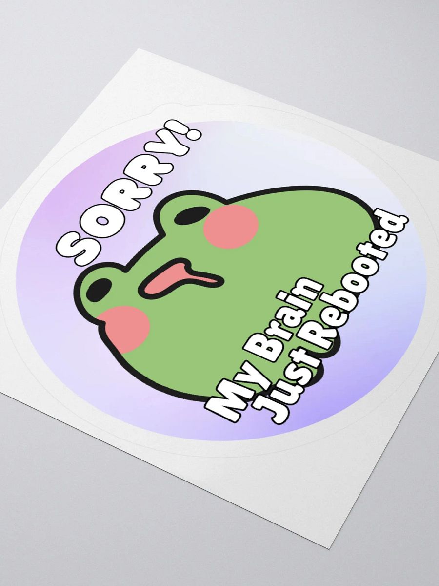 Reboot Sticker product image (4)