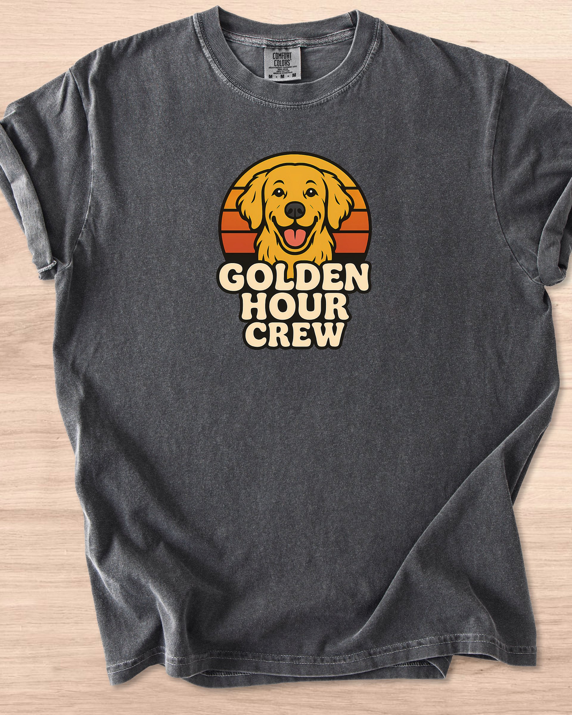 Golden Hour Crew (Golden Retriever) Tee product image (85)