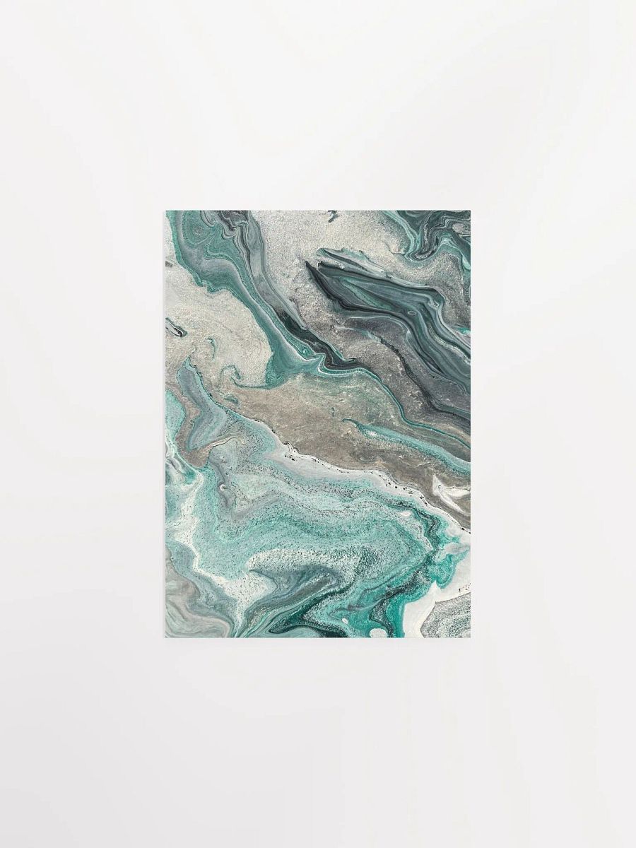 Waves and Particles Painting Print product image (1)