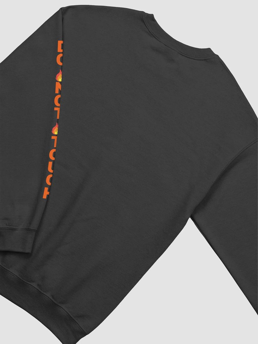 CRPS Warrior Bubble Ribbon Do Not Touch LEFT Arm Crewneck Sweatshirt (Unisex) product image (4)