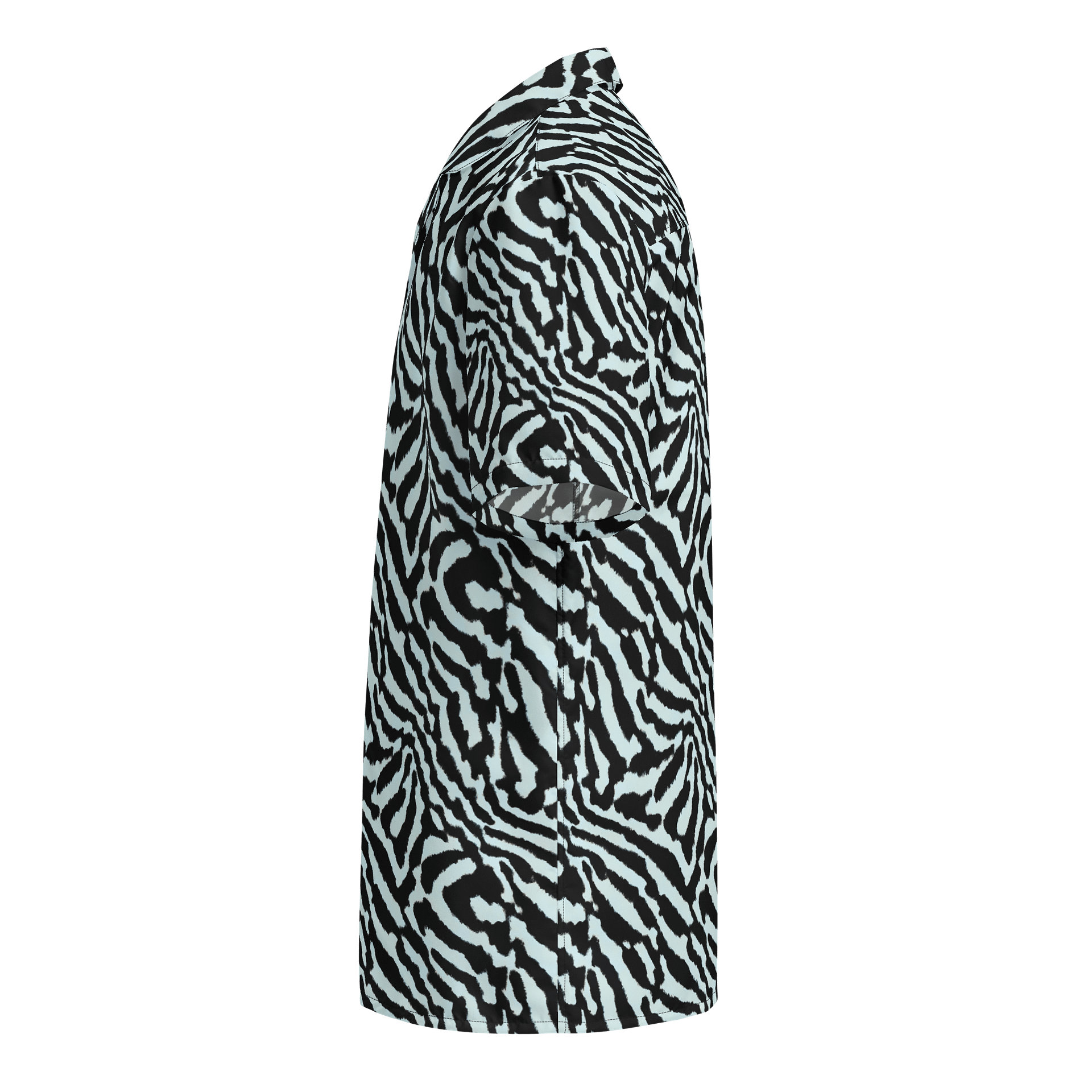 Blue Zebra Hawaiian Shirt product image (3)