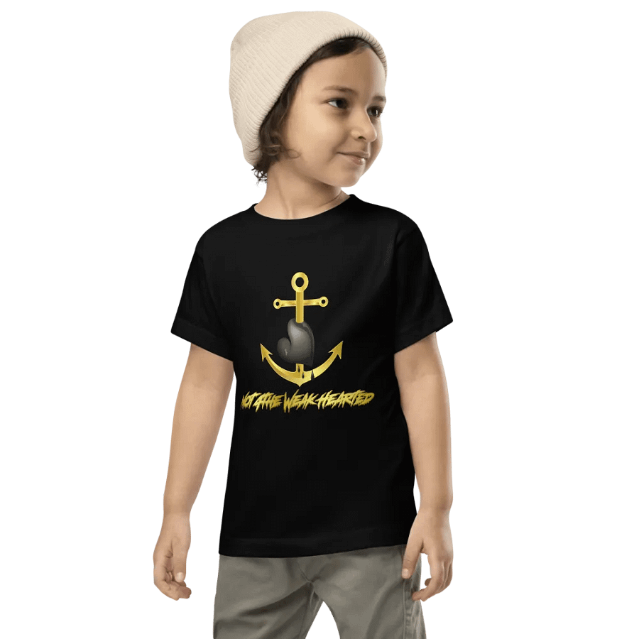 N4TWH Black Heart Toddler Tee product image (4)