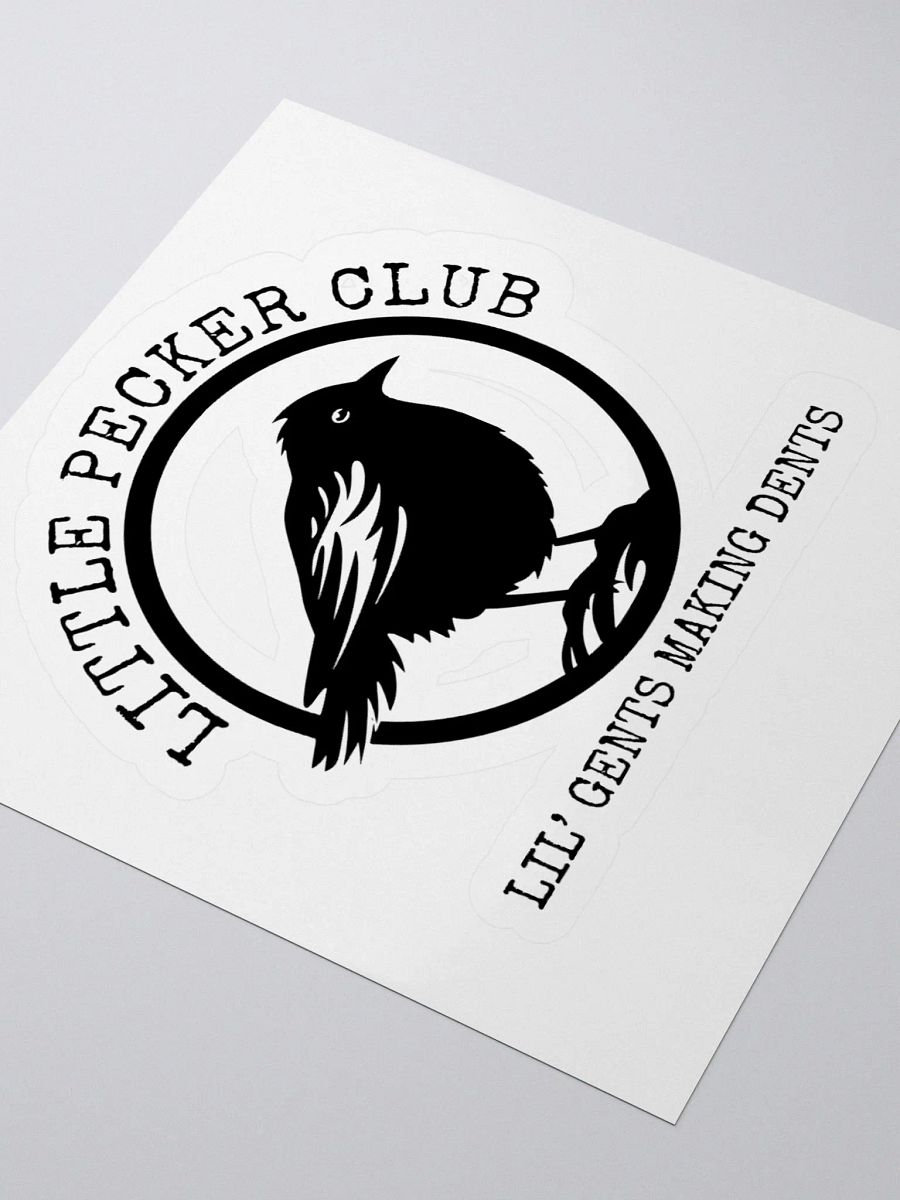 Little Pecker Club Lil' Gents Making Dents Sticker product image (3)