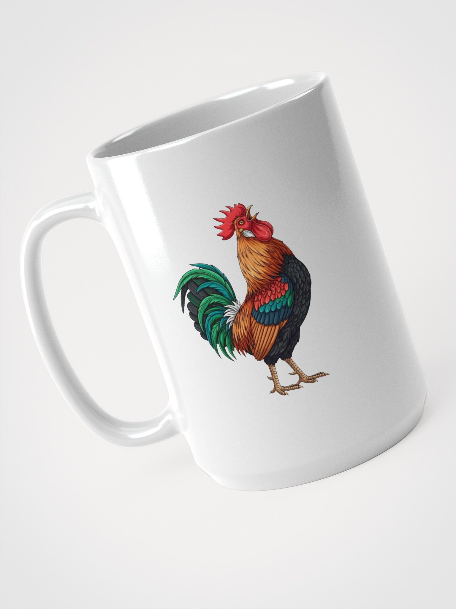 Vibrant Rooster Illustration for Unique Apparel product image (4)