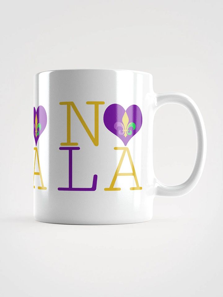 I LOVE NOLA **BIGSHOT MUG** (MARDI GRAS 3) product image (2)