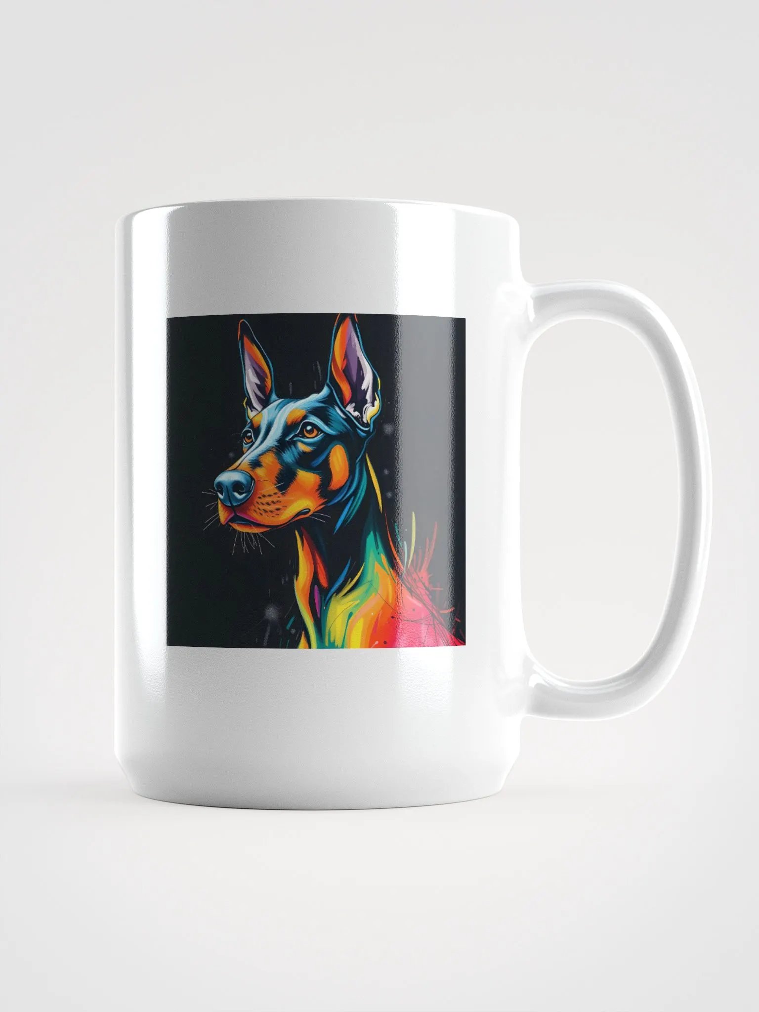 Vibrant Doberman Delight Mug product image (1)
