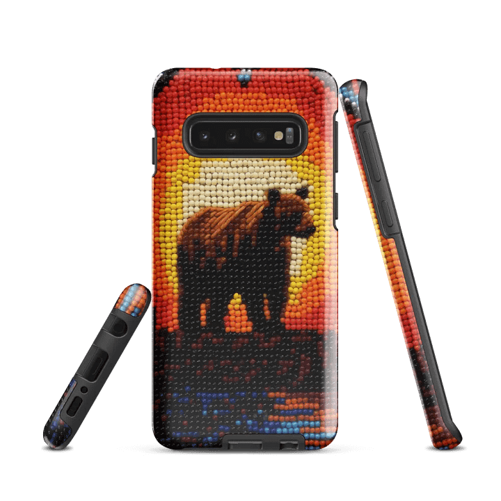 Sunset Bear Faux-Beaded Samsung® Tough Case product image (1)