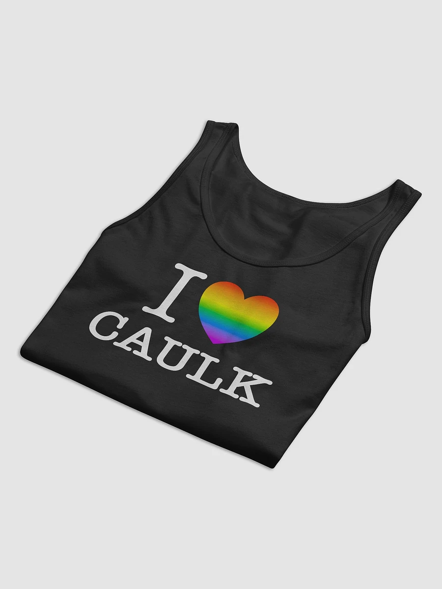 I LOVE CAULK Rainbow / Dark Tank Top product image (9)
