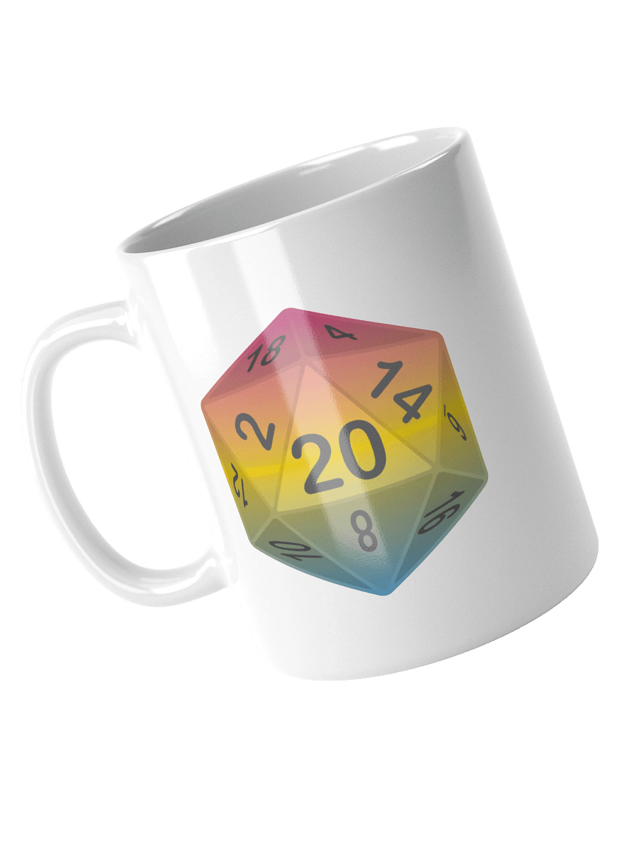 Pansexual Pride D20 Mug product image (8)