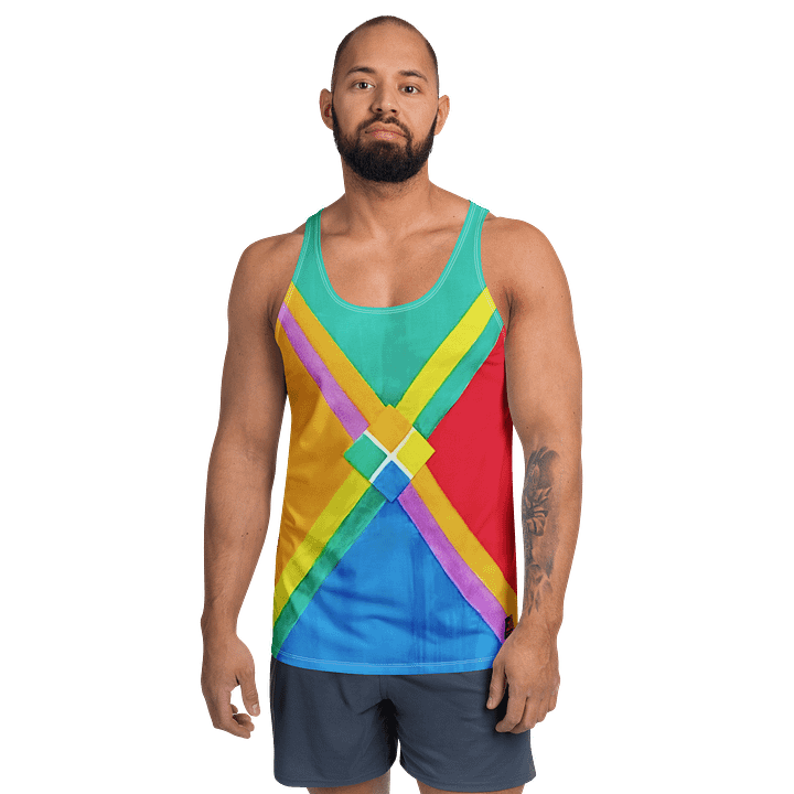 "Color Theory Study in Gauche 2020" Men's Tank Top product image (1)
