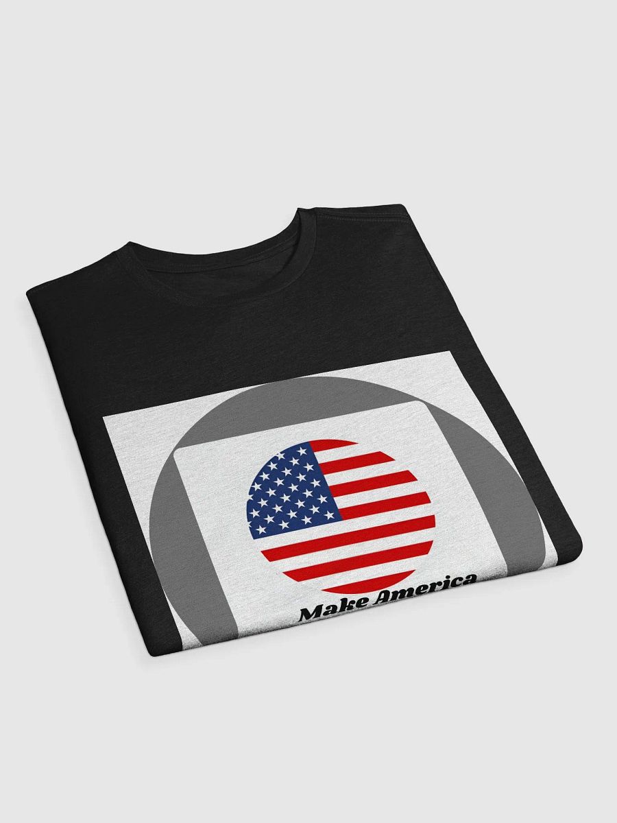 Next Level Supersoft T-Shirt USA Flag Design product image (3)