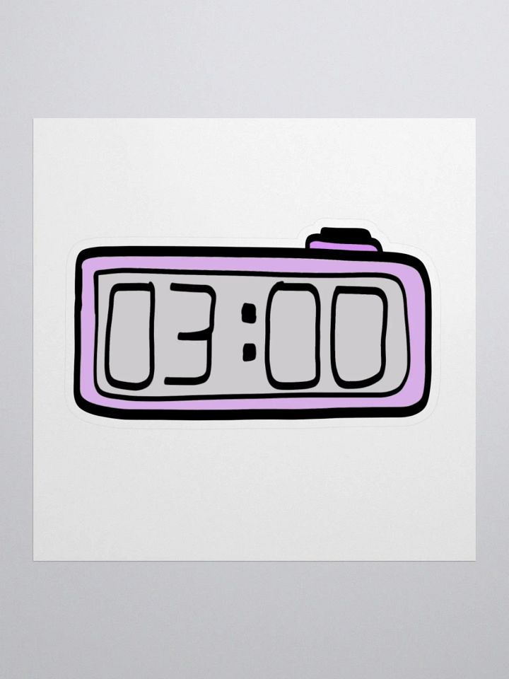 Sticker - 03:00 product image (1)