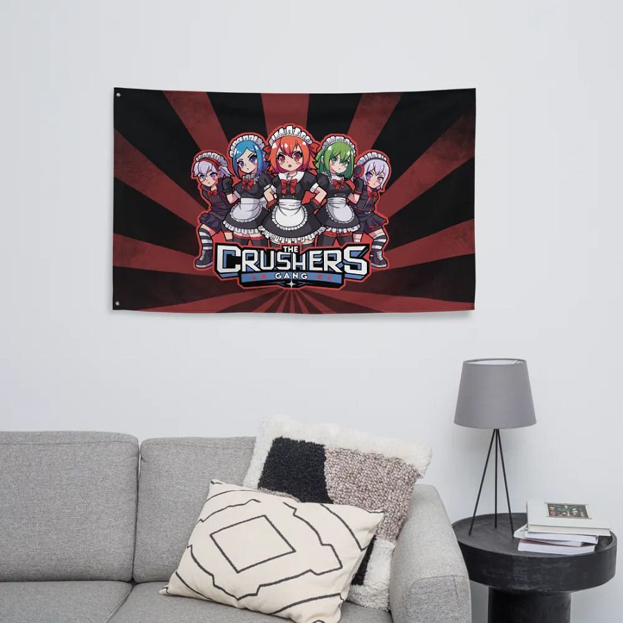 The Crushers Gang All-Over Flag product image (8)