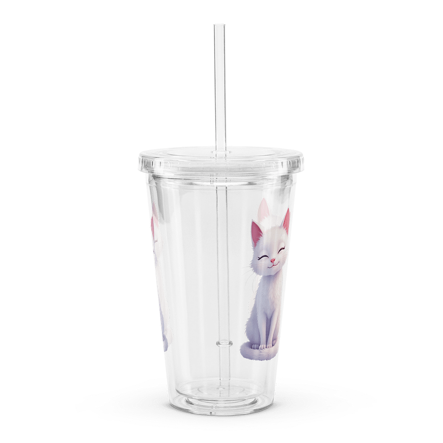 Claudia Double Wall Clear Plastic Tumbler product image (4)
