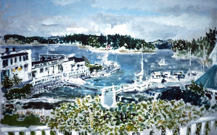 Roche Harbor, WA 1987 print product image (1)