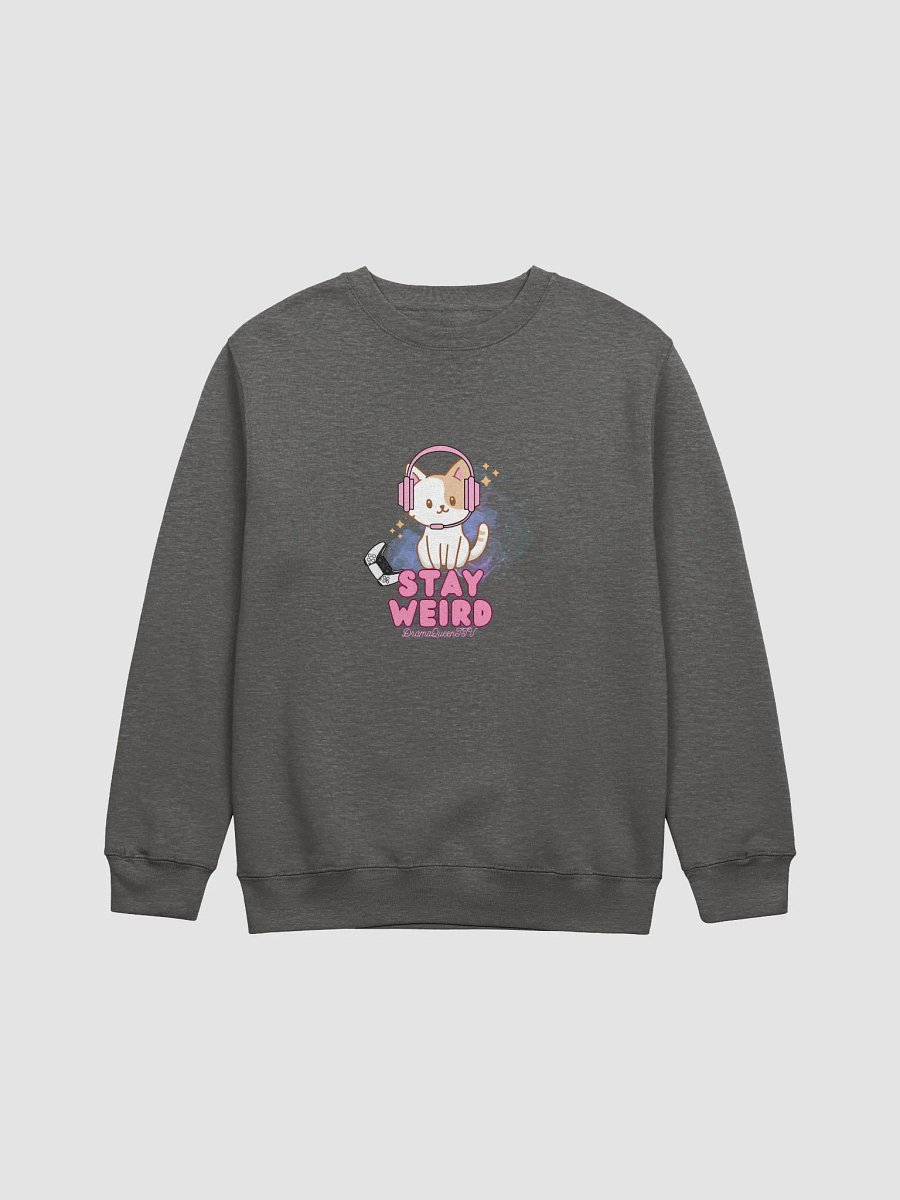 Stay Weird Cat Crewneck Sweatshirt product image (5)
