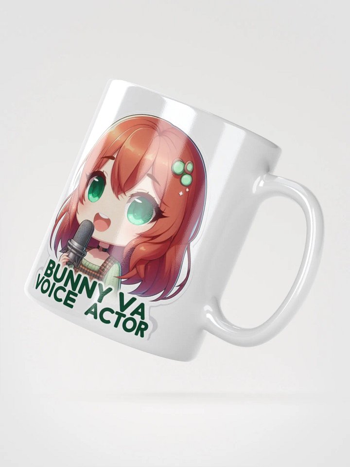 BunnyVA White Glossy Mug product image (2)