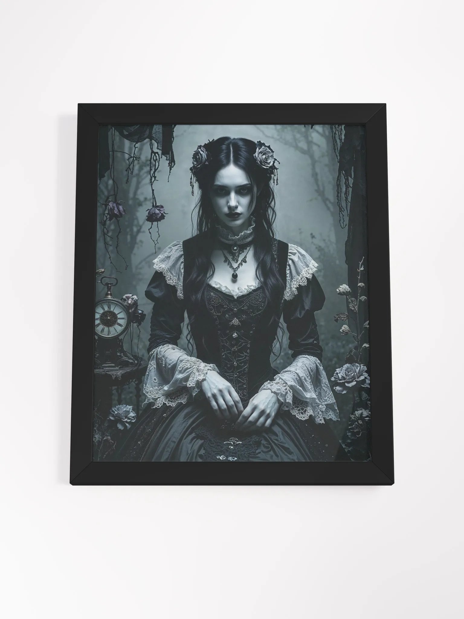 The Clockwork Mourning Framed Print product image (22)