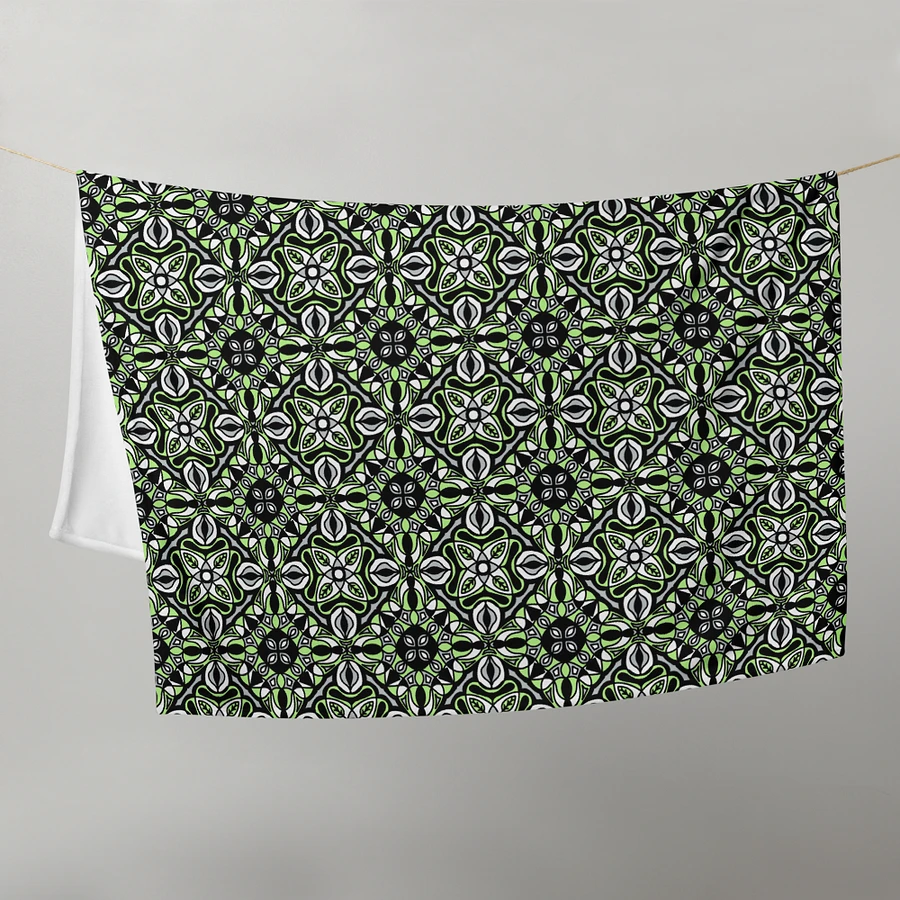 Agender Abstract Cozy Blanket product image (12)