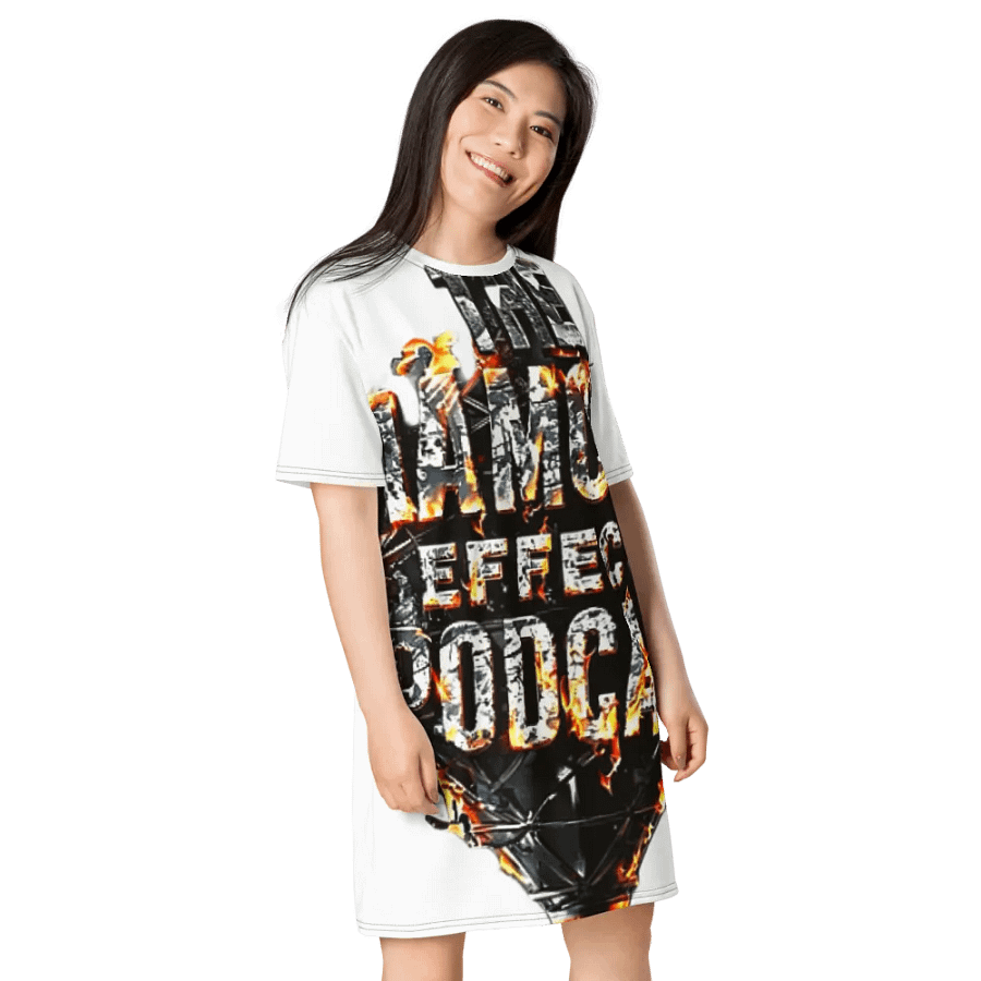 The Diamond Effect All-Over Print T-Shirt Dress (3) product image (4)
