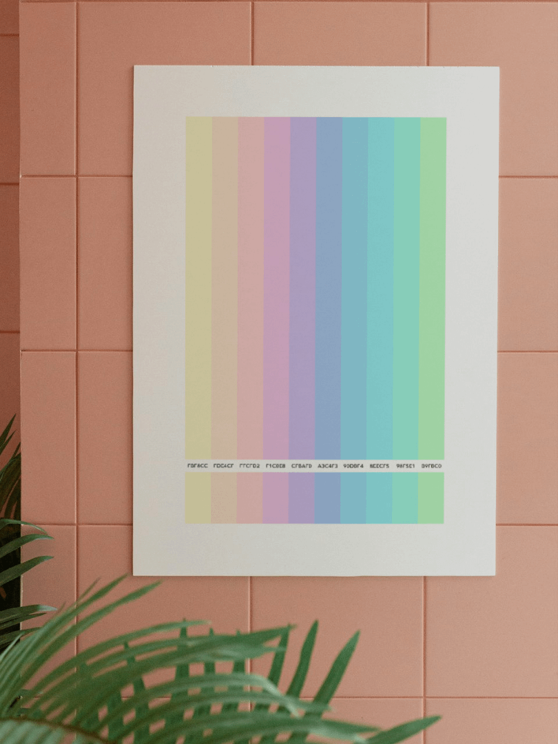 COLOR PALETTE 010 • WALLART DECOR product image (2)