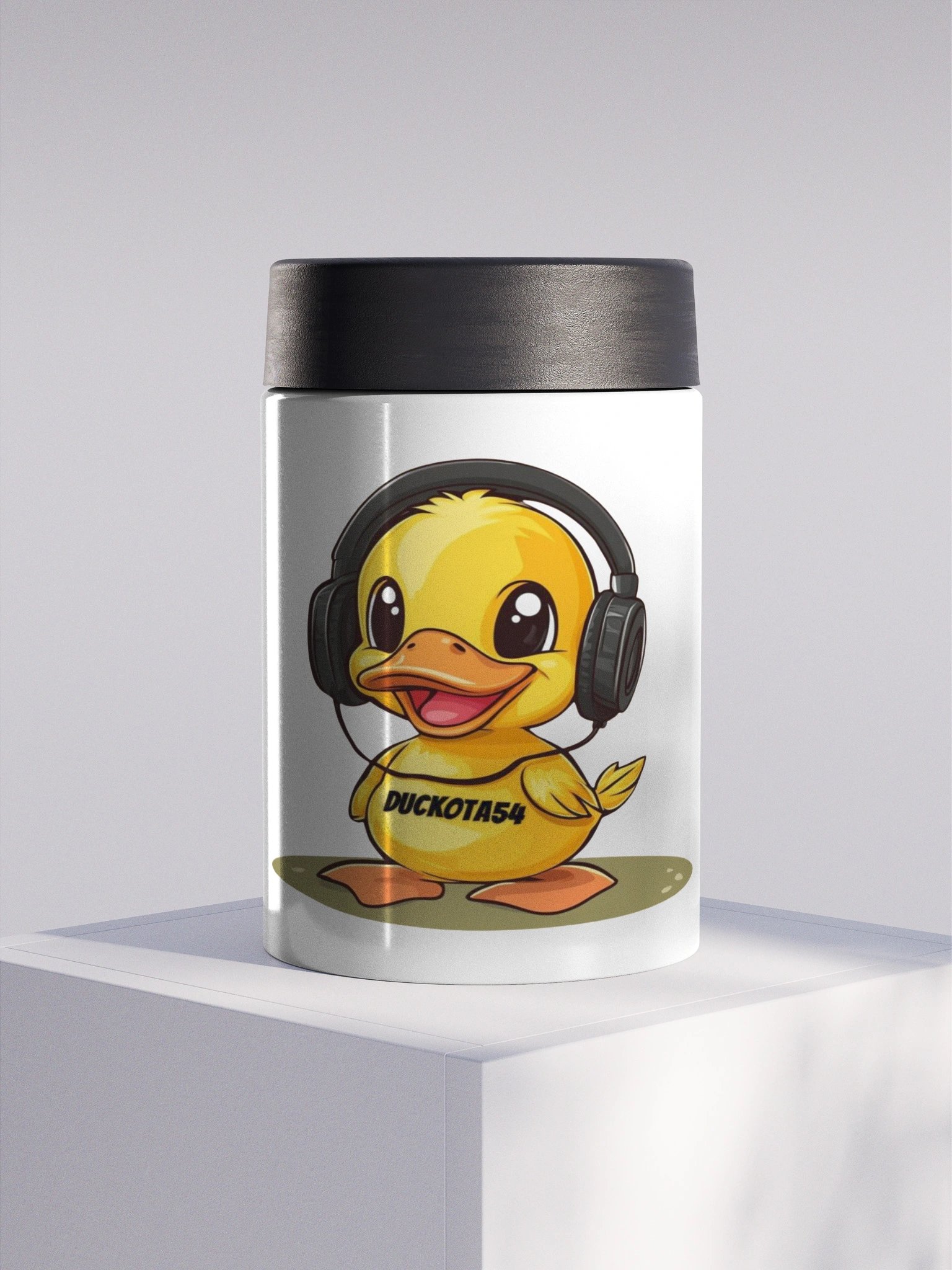DucKota54 Stainless Steel 12oz Koozie product image (1)