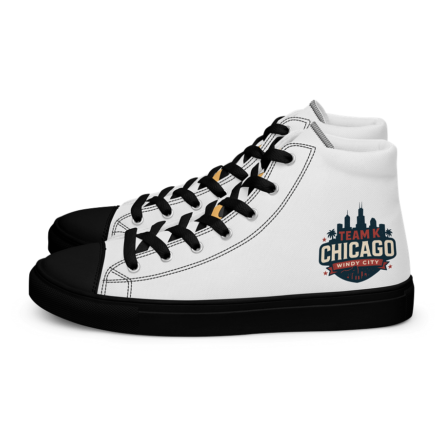 Team K Chicago Women's High Top Canvas Shoes product image (1)