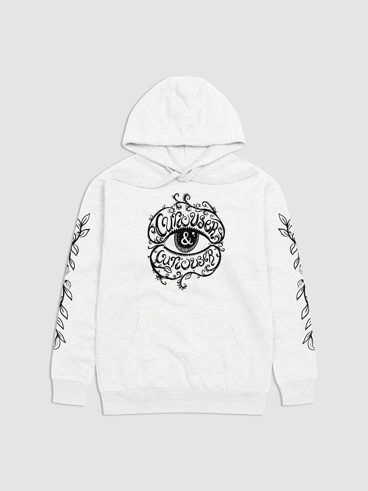 Curiouser & Curiouser Hoodie (black design) product image (1)