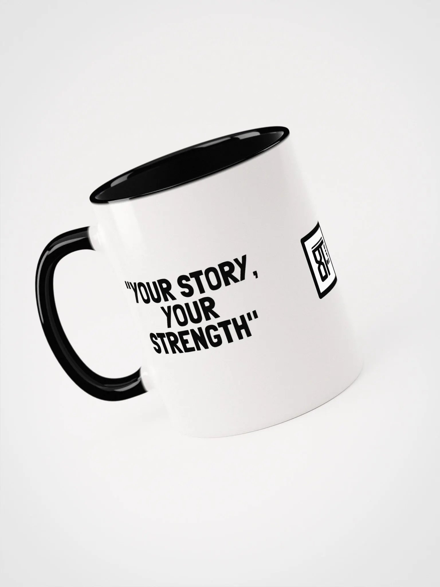8T Sips Positive Vibes White Glossy Mug product image (29)