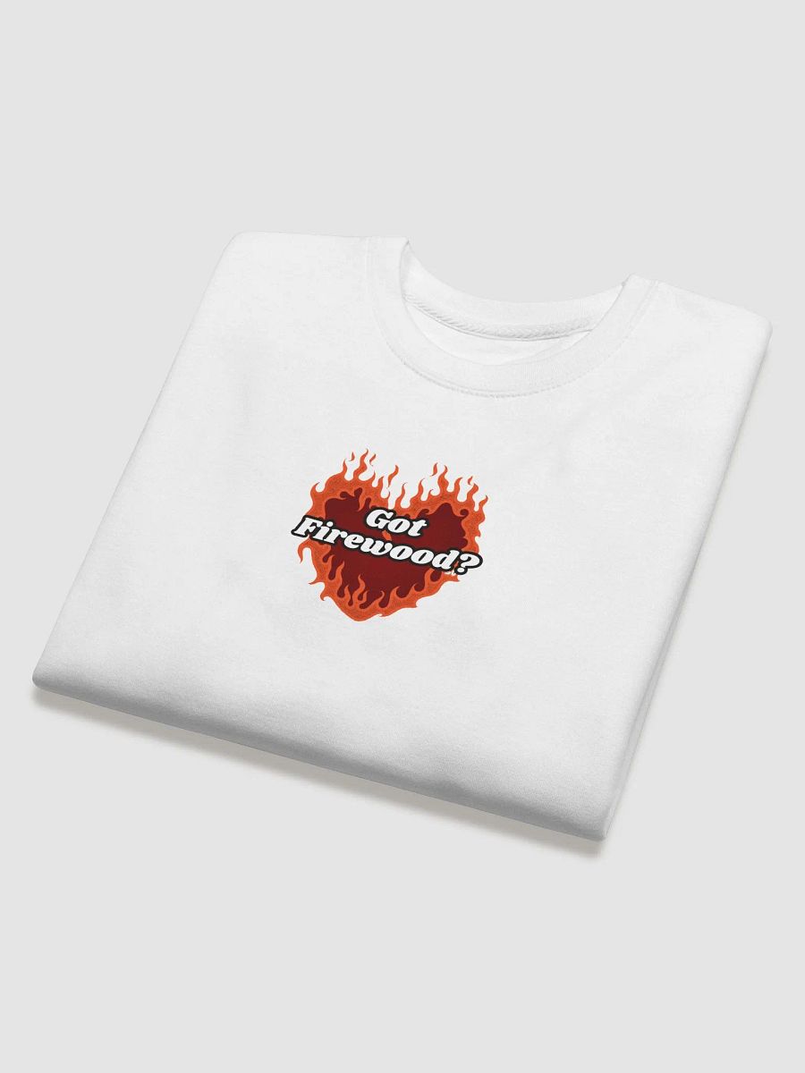Flaming Heart - Got Firewood? | Sweatshirt product image (4)