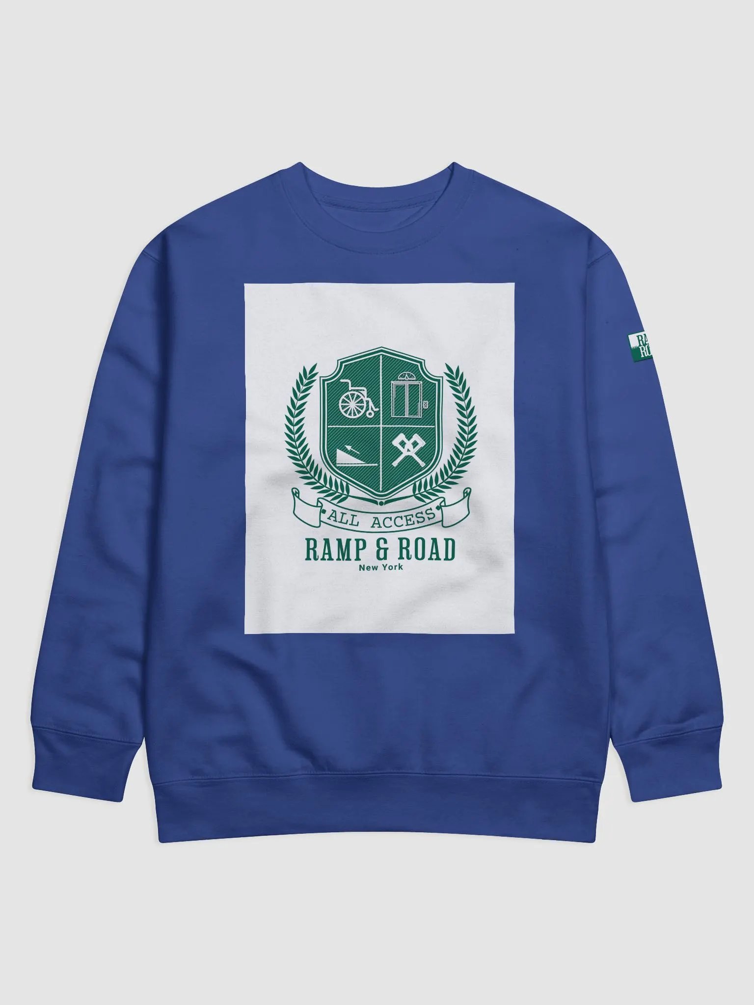 Premium Sweatshirt featuring stylish Ramp x Road logo product image (33)