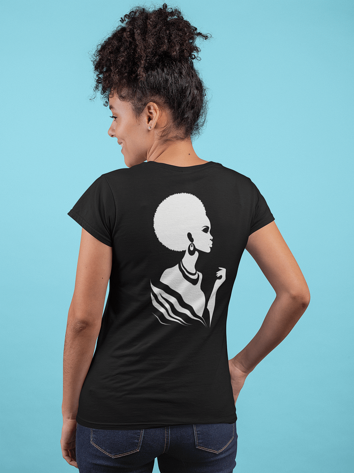 T3 Silhouette African Woman Tee product image (2)