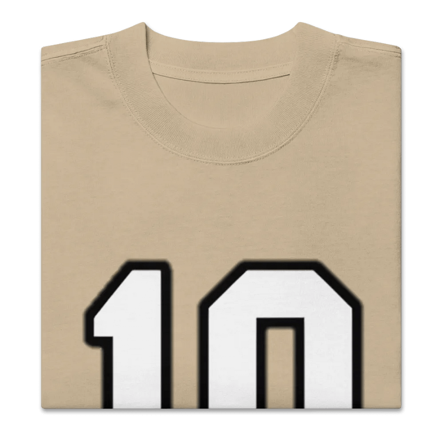 Starry Number 10 jersey Tee product image (3)