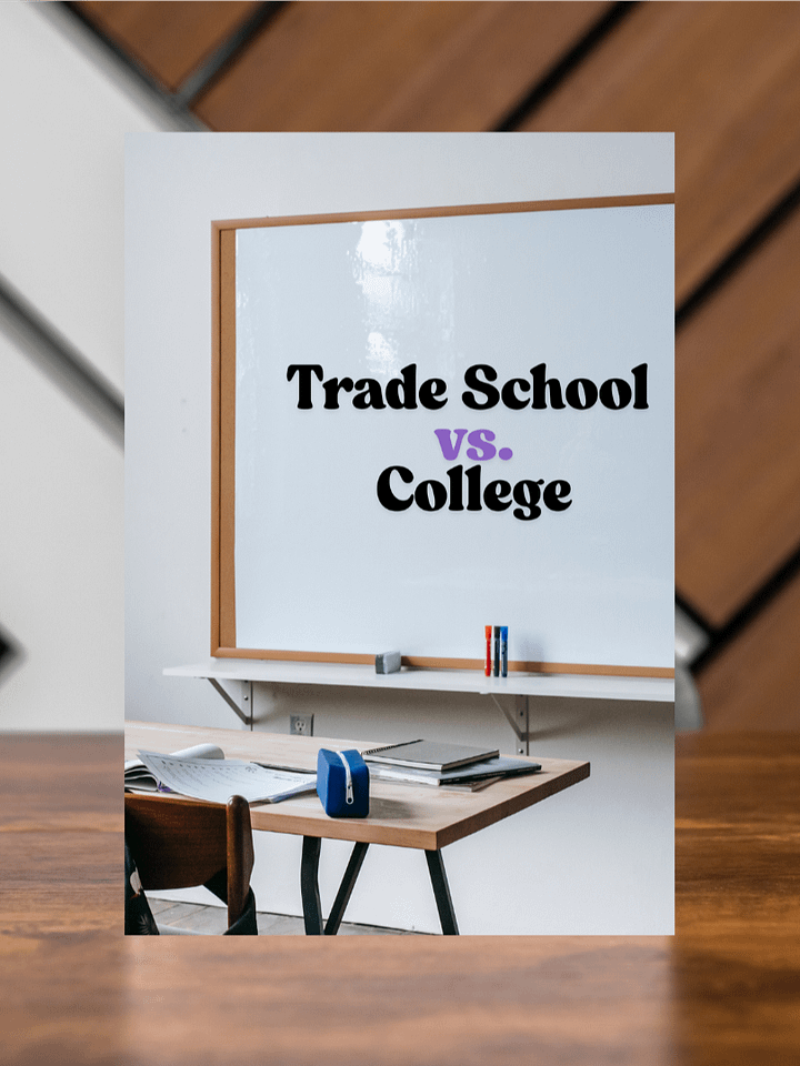 Trade School vs. College: Choosing the Right Path for Your Future product image (1)