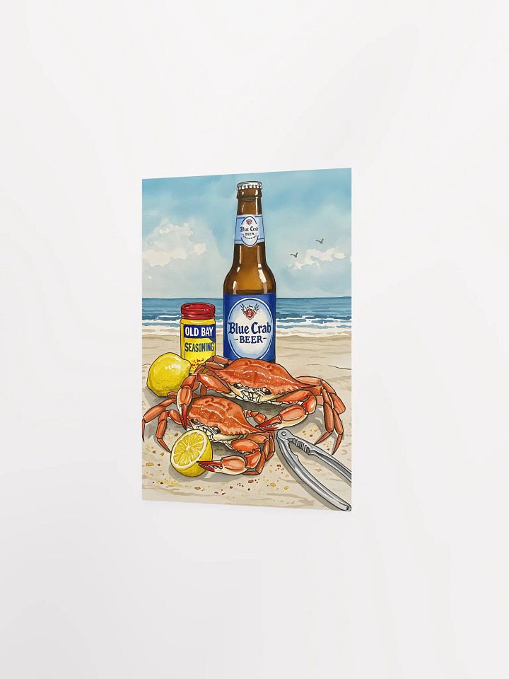Old Bay and Blue Crab Bliss Poster product image (8)
