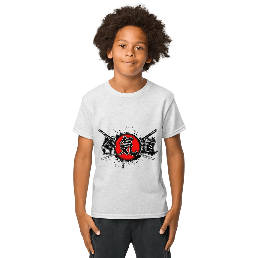Kids T-Shirt Crossed Samurai Sword product image (1)