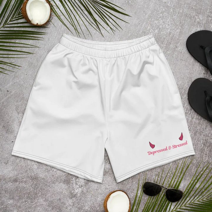 Depressed & Stressed Athletic Shorts product image (1)