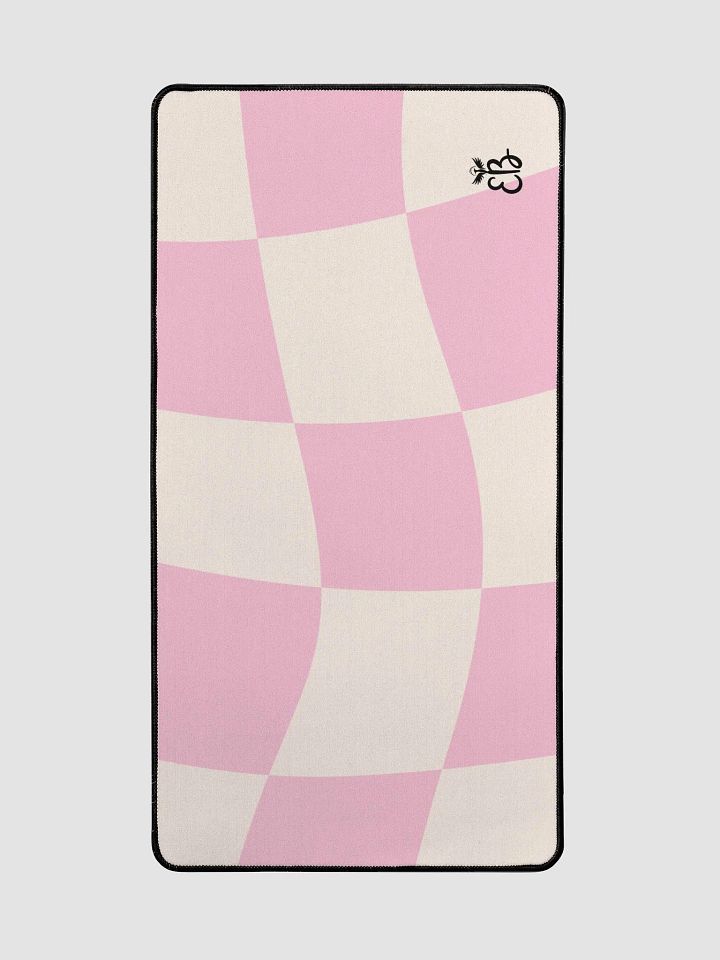 Preppy Area: Pink Desk Mat product image (2)