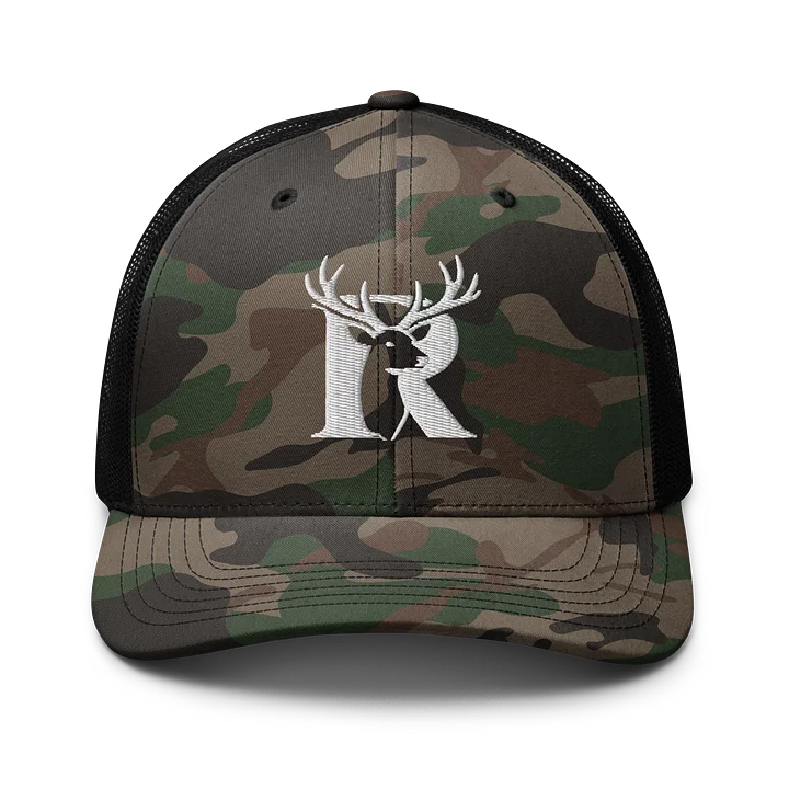 Rugged Retreats Logo Only Camo Hat product image (1)