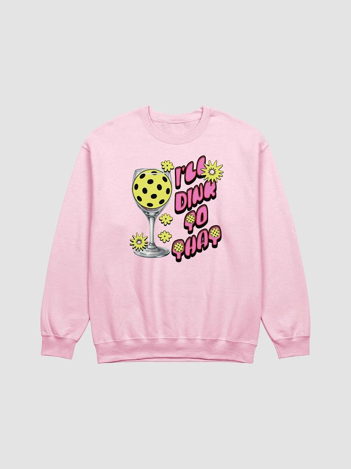 Ill Dink To That Pickleball Starry Night Drink Crewneck Sweatshirt product image (23)