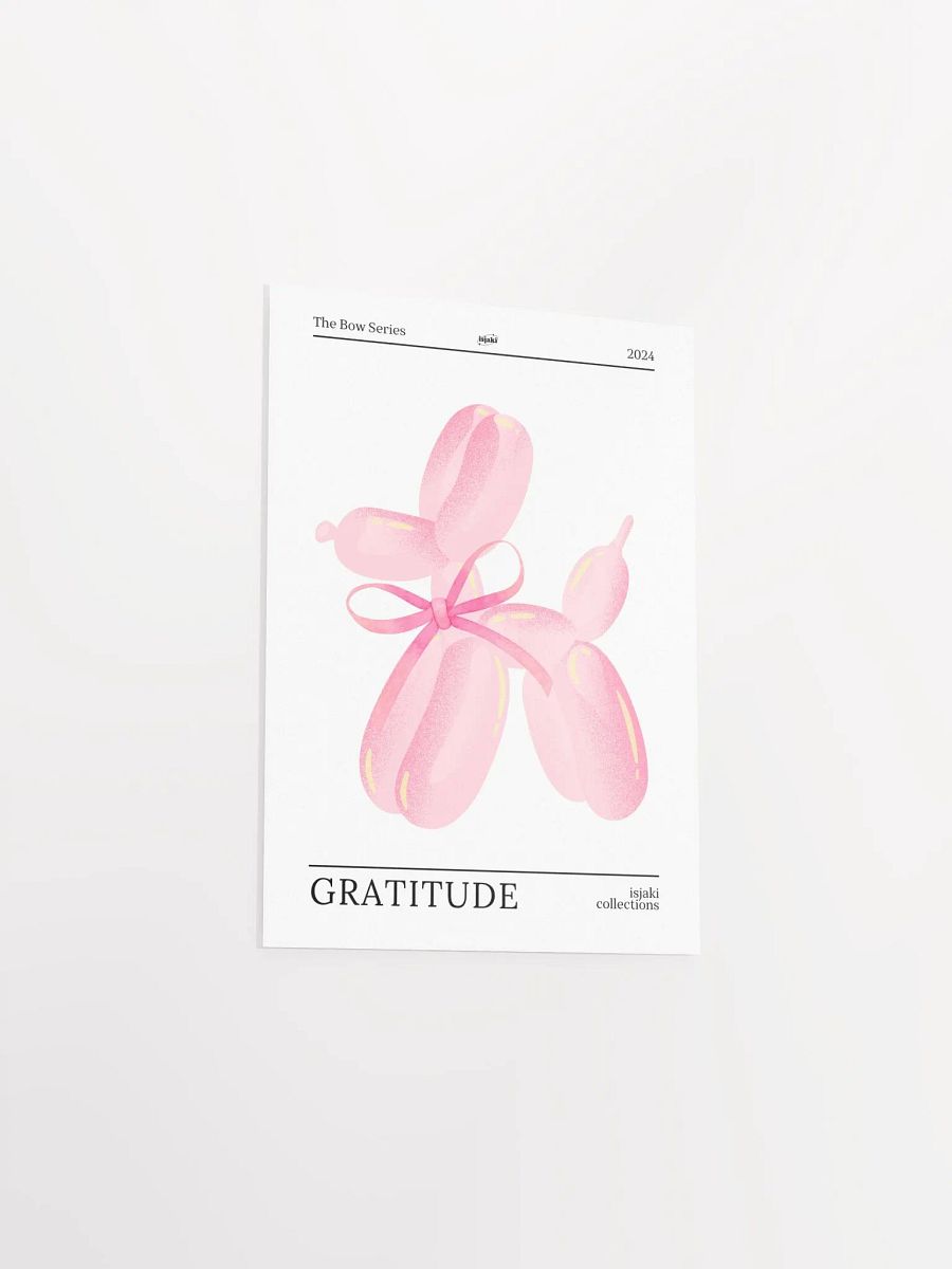 Pink Balloon Dog Print | 2024 The Bow Series Edition product image (7)